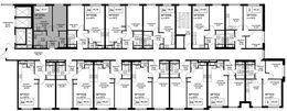 Планировка 2-комнатной квартиры, 37,69 м2