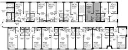 Планировка 2-комнатной квартиры, 36,4 м2