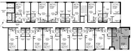 Планировка 2-комнатной квартиры, 45,85 м2