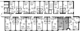 Планировка 2-комнатной квартиры, 45,18 м2