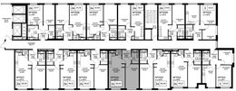 Планировка 2-комнатной квартиры, 46,6 м2