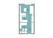 Планировка 3-комнатной квартиры, 102,39 м2