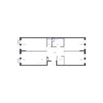 Планировка 4-комнатной квартиры, 80,2 м2