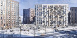 Планировка  1-комнатной квартиры, 44,29 м2