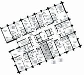 Планировка квартиры студии, 22,51 м2