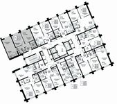 Планировка 3-комнатной квартиры, 58,2 м2