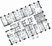Планировка 1-комнатной квартиры, 36,02 м2
