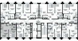 Планировка 2-комнатной квартиры, 35,83 м2