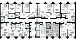 Планировка 1-комнатной квартиры, 30,43 м2