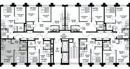 Планировка 2-комнатной квартиры, 35,83 м2