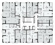 Планировка 4-комнатной квартиры, 78,2 м2