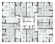 Планировка  4-комнатной квартиры, 78,5 м2