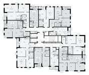 Планировка  3-комнатной квартиры, 68,6 м2