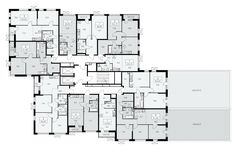 Планировка 2-комнатной квартиры, 83,2 м2
