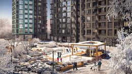 Планировка  3-комнатной квартиры, 89,6 м2