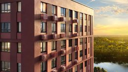 Планировка квартиры студии, 76,9 м2