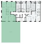 Планировка  5-комнатной квартиры, 174,9 м2