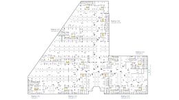 Планировка квартиры студии, 26,5 м2