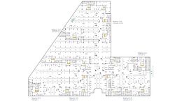 Планировка квартиры студии, 22,5 м2