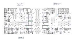 Планировка квартиры студии, 35,7 м2