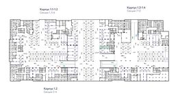 Планировка квартиры студии, 33,3 м2