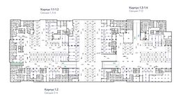 Планировка квартиры студии, 42,2 м2