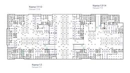 Планировка квартиры студии, 33,8 м2