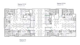Планировка квартиры студии, 34,6 м2