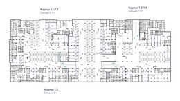 Планировка квартиры студии, 26,7 м2