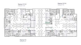 Планировка квартиры студии, 37,3 м2
