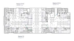 Планировка квартиры студии, 33,7 м2