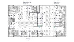Планировка квартиры студии, 30,7 м2