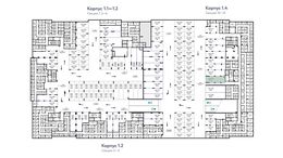 Планировка квартиры студии, 38 м2