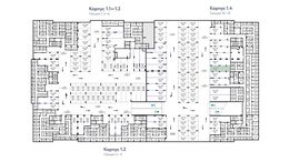 Планировка квартиры студии, 34,4 м2