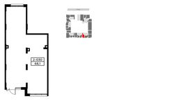 Планировка квартиры студии, 67,5 м2