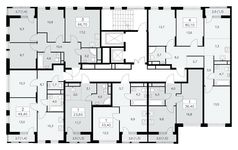 Планировка 1-комнатной квартиры, 36,4 м2
