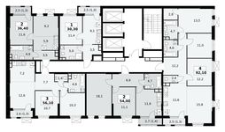 Планировка 1-комнатной квартиры, 30,3 м2