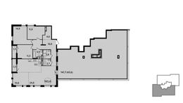 Планировка  4-комнатной квартиры, 165,8 м2