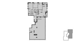 Планировка  4-комнатной квартиры, 160,9 м2