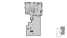 Планировка  4-комнатной квартиры, 160,5 м2