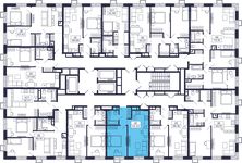 1-комнатная квартира, 42,22 м2, №915656, Красногорск