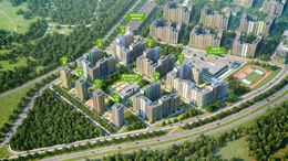 Планировка 1-комнатной квартиры, 23 м2