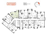 Планировка 1-комнатной квартиры, 33,6 м2