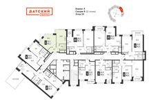 Планировка 1-комнатной квартиры, 36,2 м2