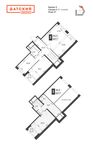 Планировка 3-комнатной квартиры, 107,7 м2