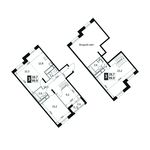 Планировка 3-комнатной квартиры, 100,3 м2