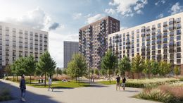Планировка 3-комнатной квартиры, 54,56 м2