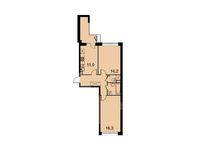 Планировка 2-комнатной квартиры, 56,4 м2