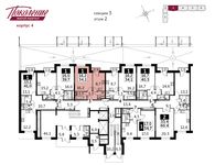 Планировка 1-комнатной квартиры, 34,1 м2