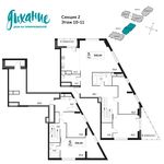 Планировка 5-комнатной квартиры, 214,5 м2